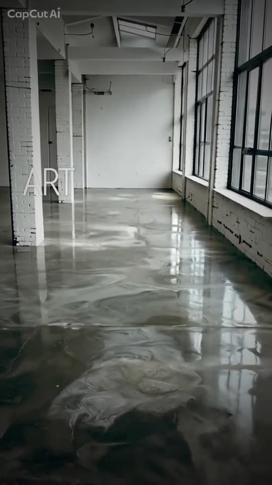 Reel: Metallic floor, warehouse
