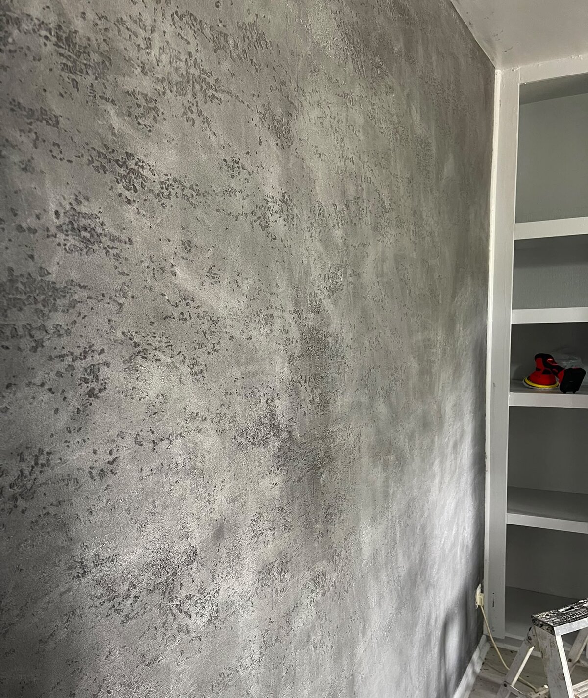 Concrete decorative walling · polished grey by Artisan Bespoke Walls and Floors, London and Kent